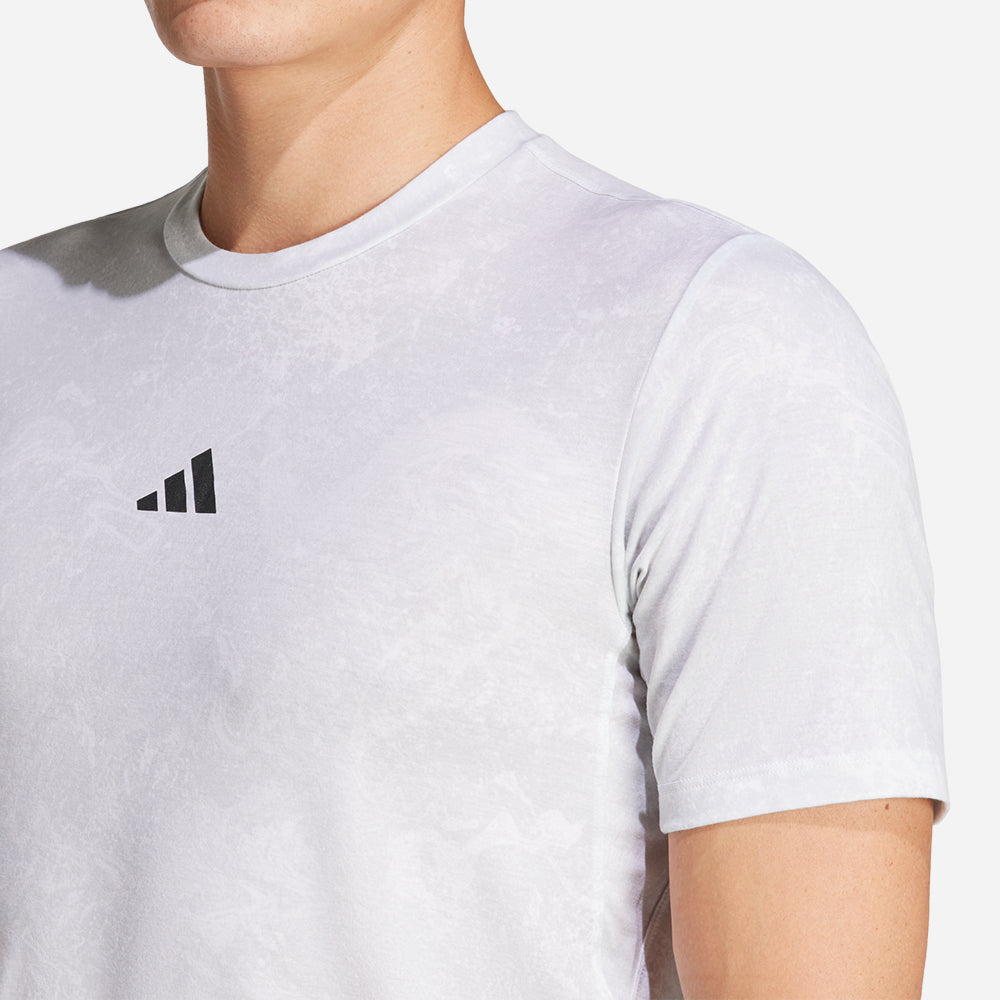 Áo Thun Nam Adidas Power Workout - Trắng - Supersports Vietnam