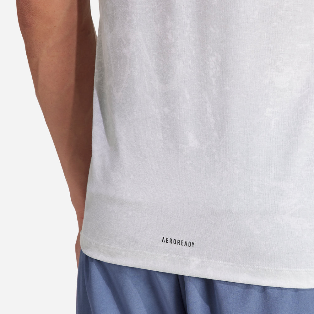 Áo Thun Nam Adidas Power Workout - Trắng - Supersports Vietnam