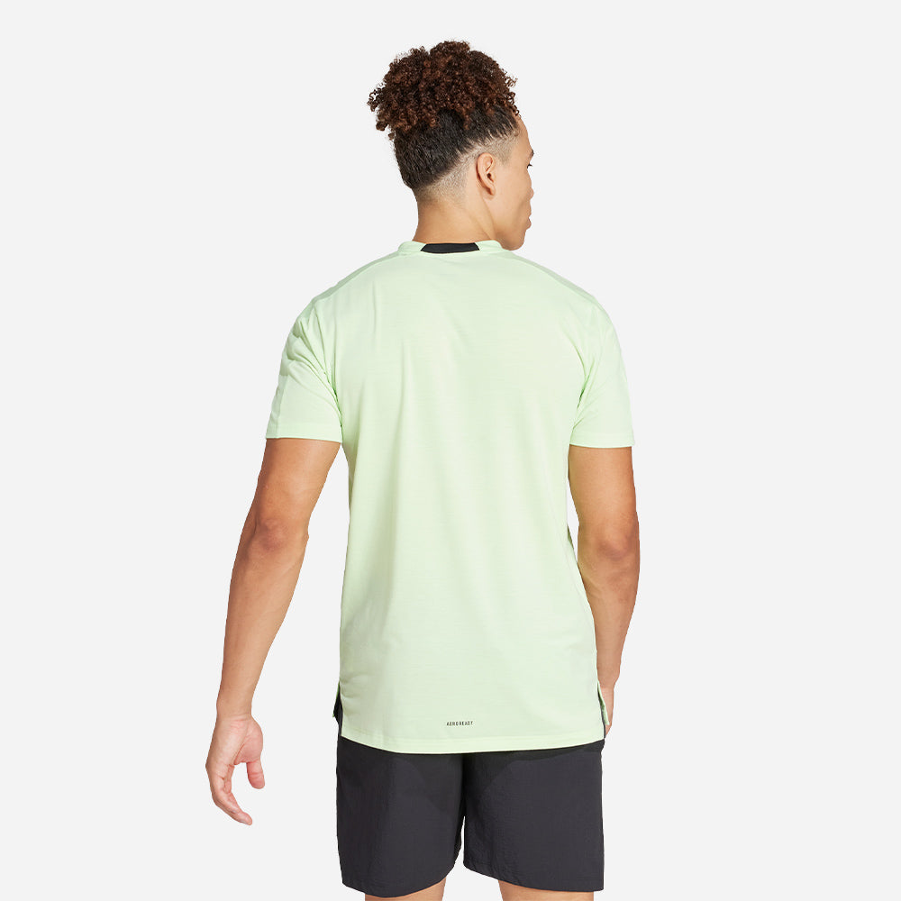 Áo Thun Tay Ngắn Nam Adidas Designed For Training Workout - Xanh Mint - Supersports Vietnam