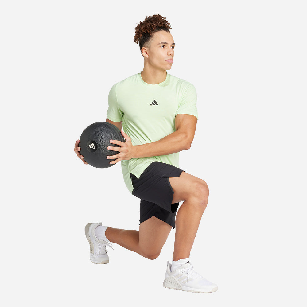 Áo Thun Tay Ngắn Nam Adidas Designed For Training Workout - Xanh Mint - Supersports Vietnam
