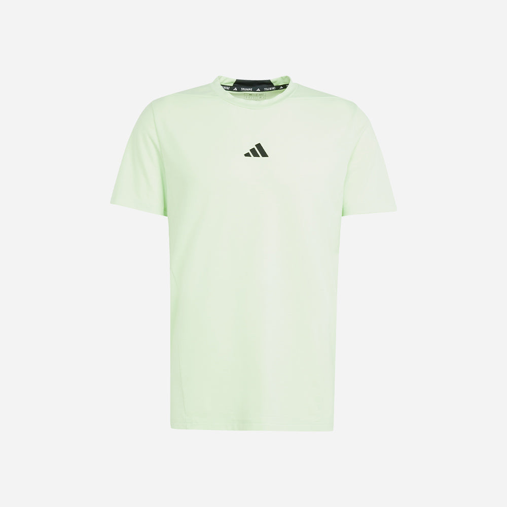 Áo Thun Tay Ngắn Nam Adidas Designed For Training Workout - Xanh Mint - Supersports Vietnam