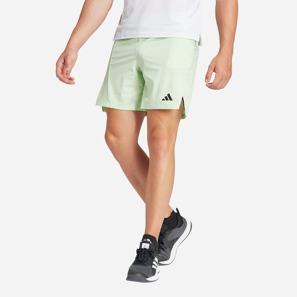 Quần Ngắn Nam Adidas Designed For Training - Xanh Lá - Supersports Vietnam