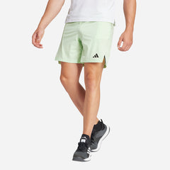 Quần Ngắn Nam Adidas Designed For Training - Xanh Lá - Supersports Vietnam