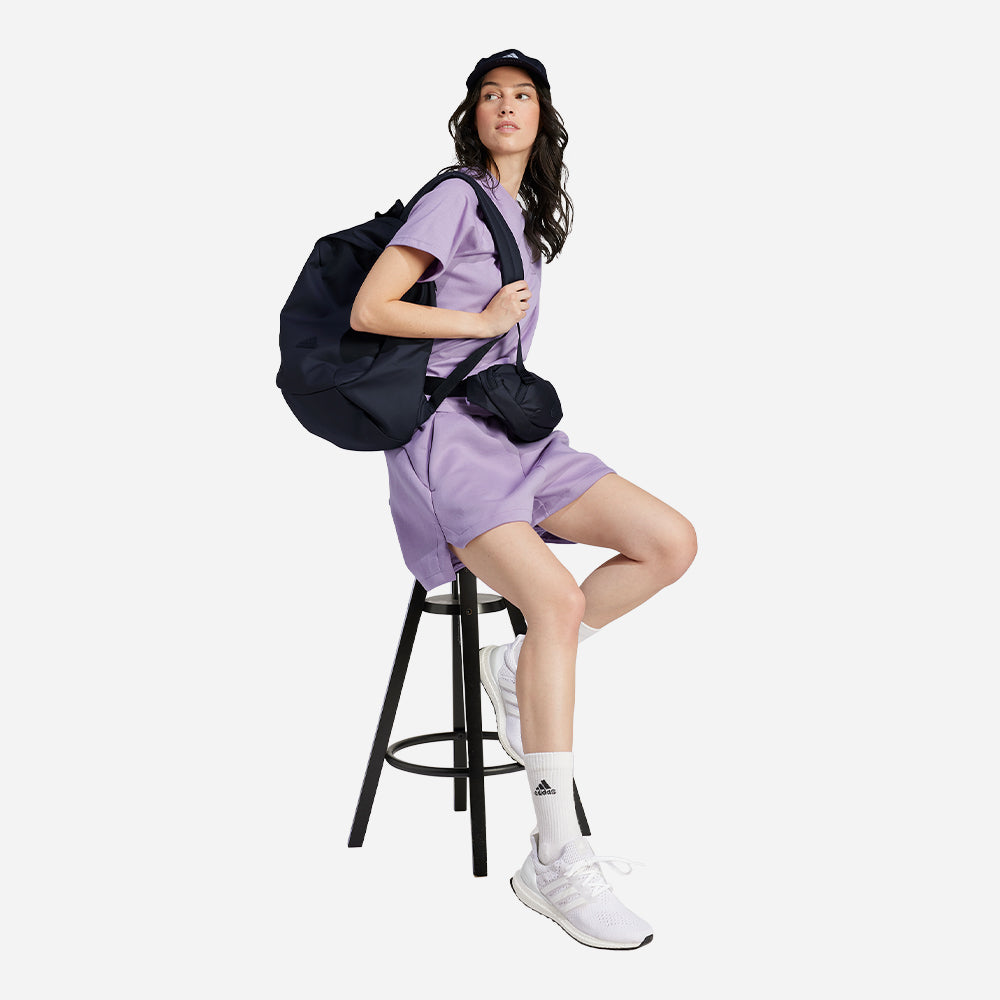 Quần Ngắn Nữ Adidas Z.N.E. - Tím - Supersports Vietnam
