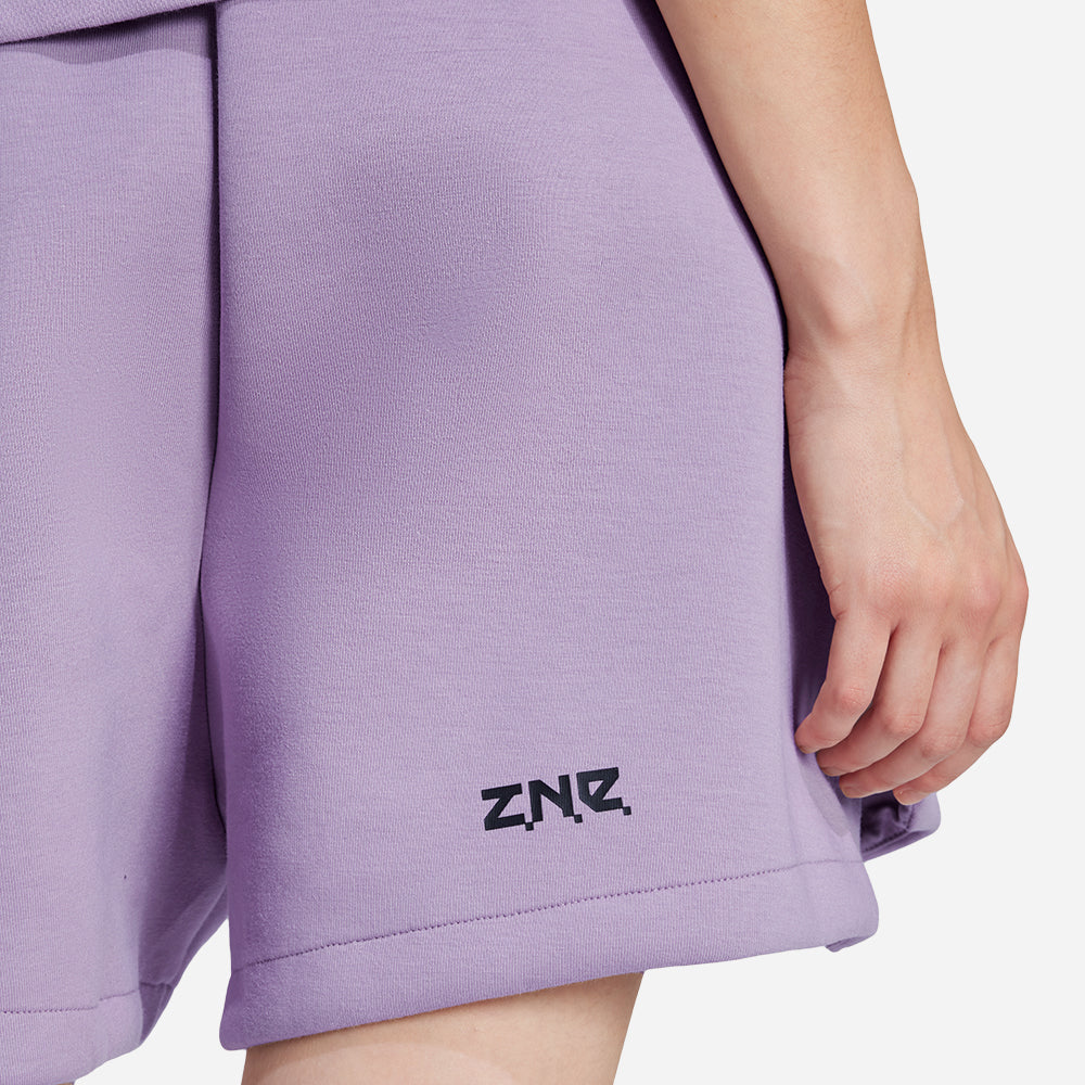 Quần Ngắn Nữ Adidas Z.N.E. - Tím - Supersports Vietnam