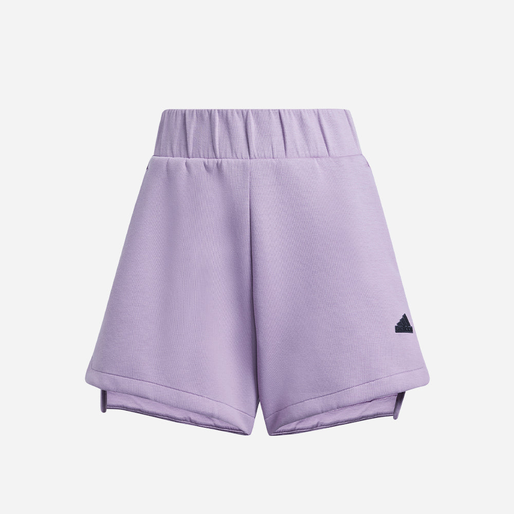 Quần Ngắn Nữ Adidas Z.N.E. - Tím - Supersports Vietnam