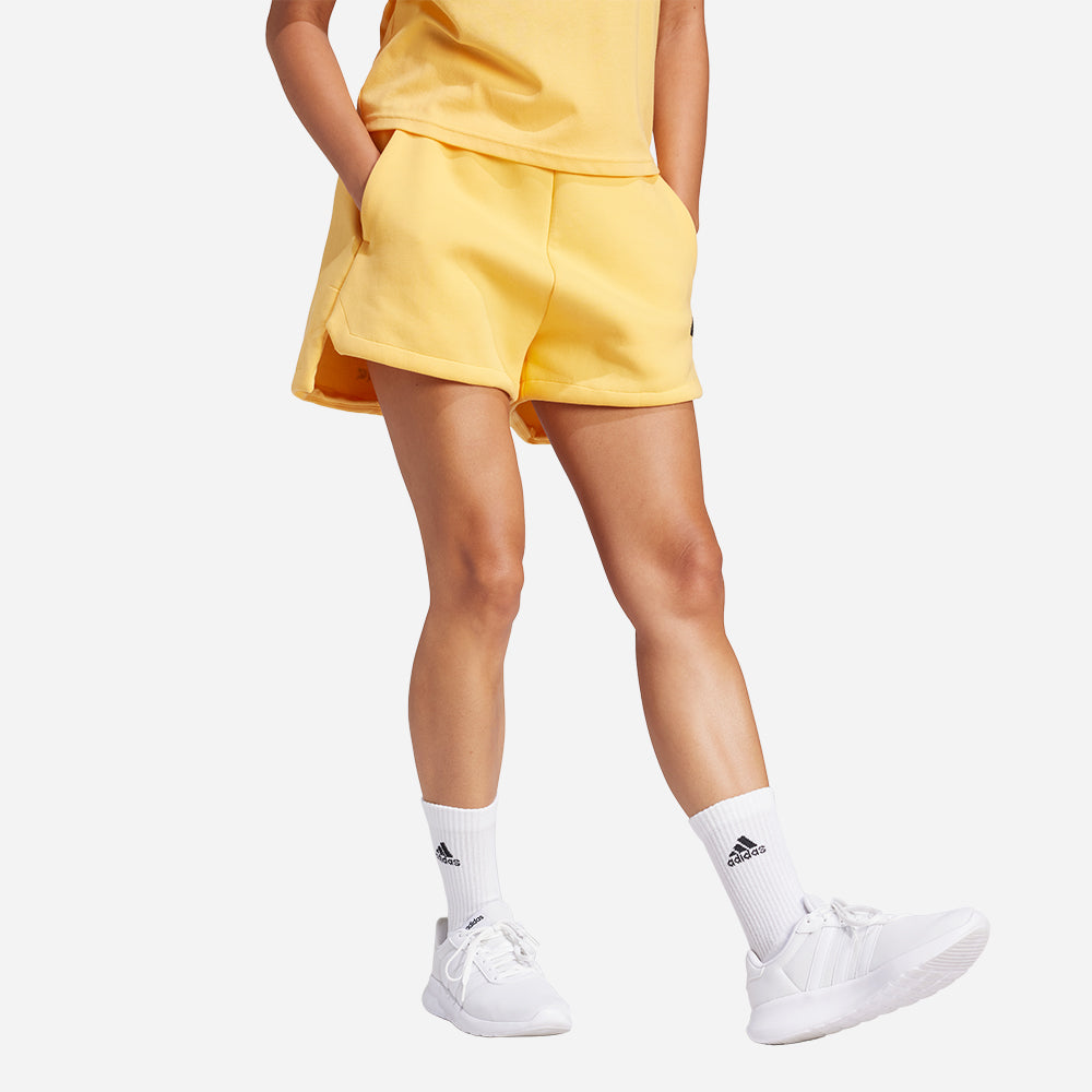 Quần Ngắn Nữ Adidas Z.N.E. - Vàng - Supersports Vietnam