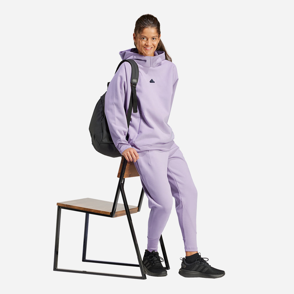 Quần Dài Thể Thao Nữ Adidas Z.N.E. Winterized Tracksuit - Tím - Supersports Vietnam