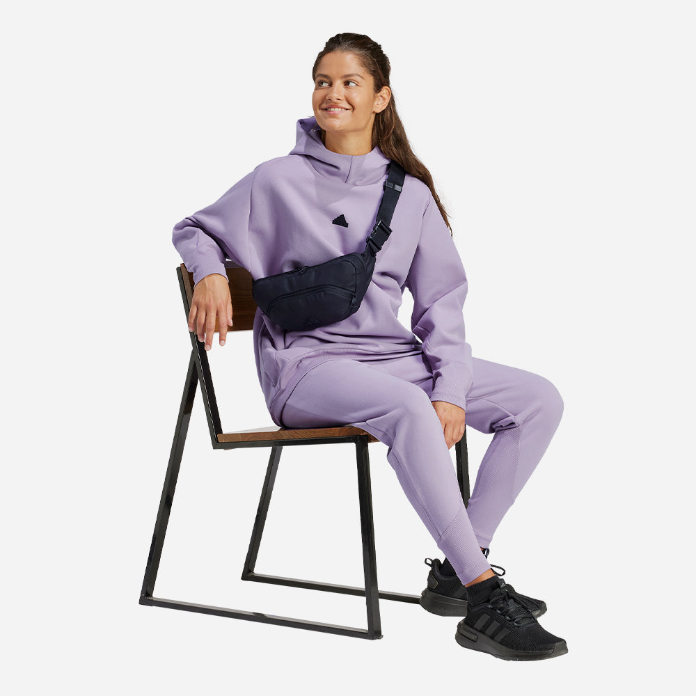 Áo Hoodie Nữ Adidas Z.N.E. Winterized - Tím - Supersports Vietnam