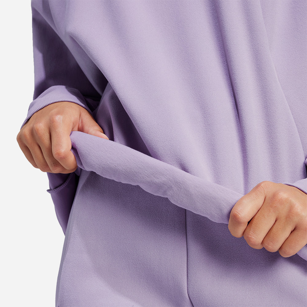 Áo Hoodie Nữ Adidas Z.N.E. Winterized - Tím - Supersports Vietnam