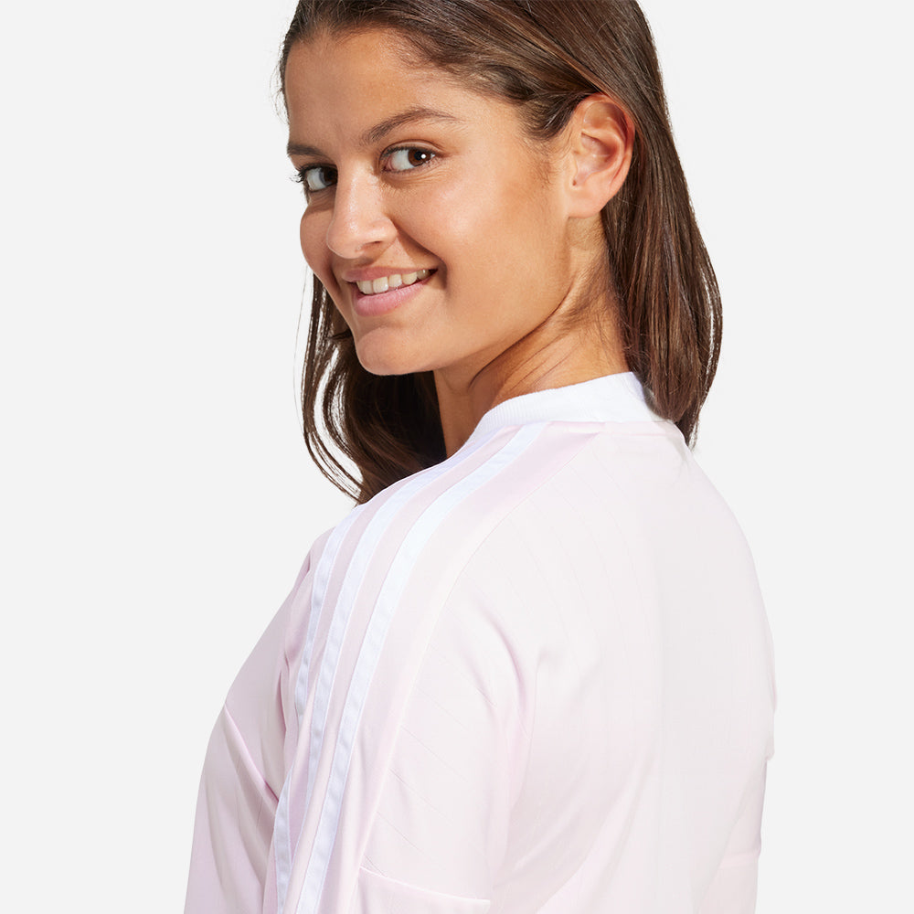 Áo Thun Tay Dài Nữ Adidas Tiro - Hồng - Supersports Vietnam