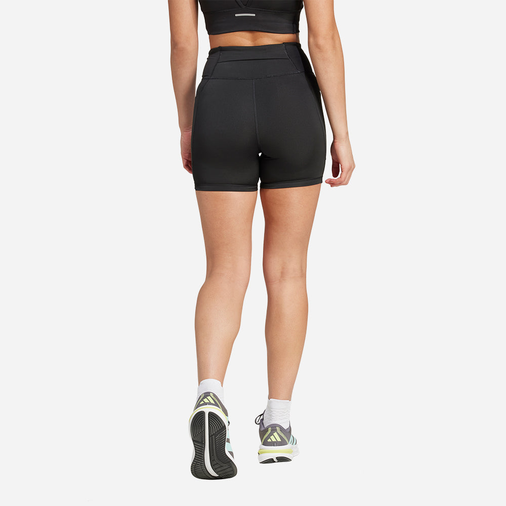 Quần Ngắn Nữ Adidas Own The Run - Đen - Supersports Vietnam