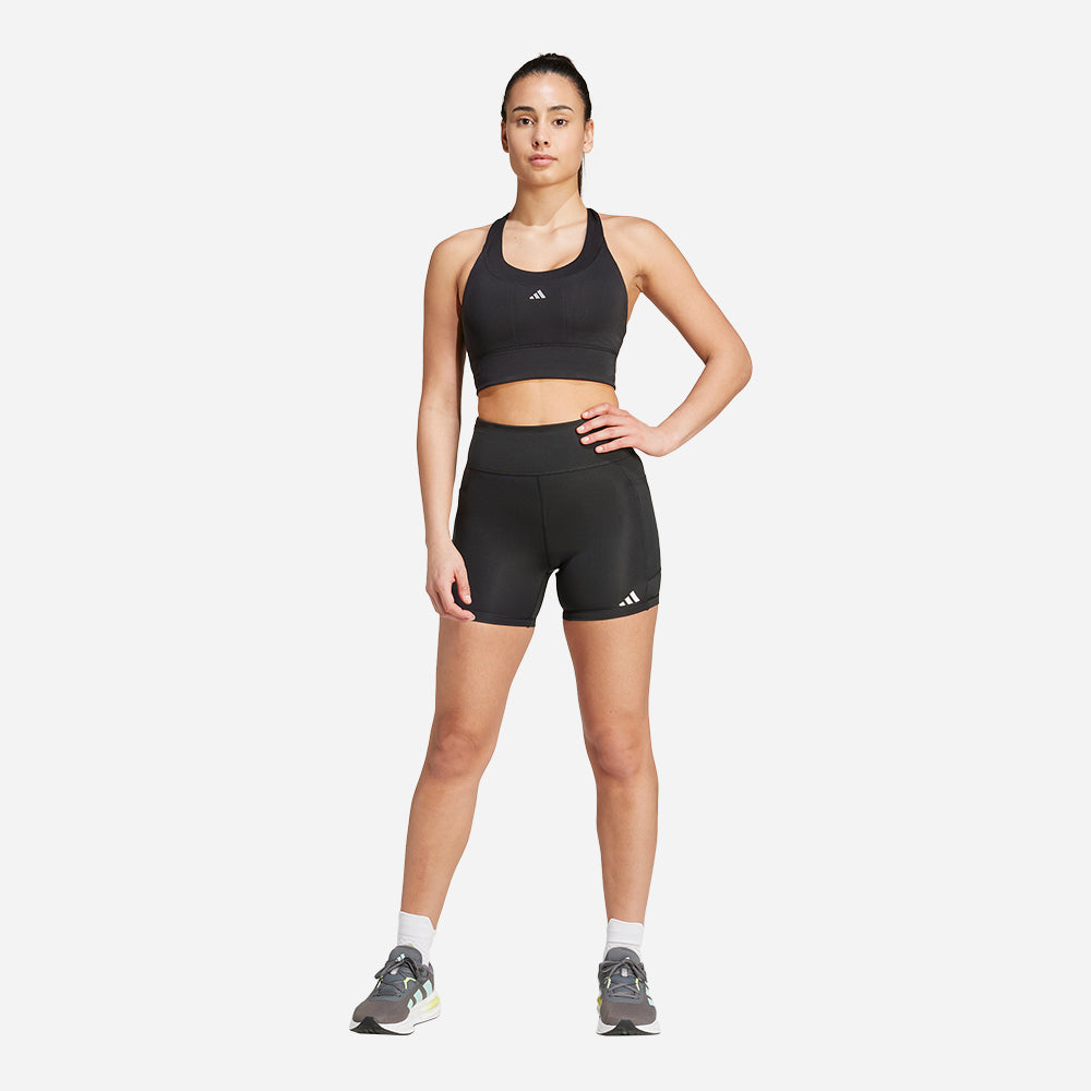Quần Ngắn Nữ Adidas Own The Run - Đen - Supersports Vietnam