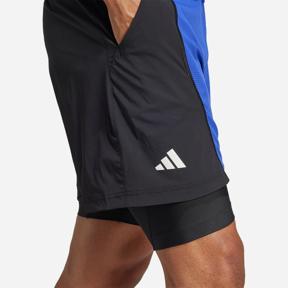 Quần Ngắn Nam Adidas Tennis & Inner Set - Xanh Dương - Supersports Vietnam