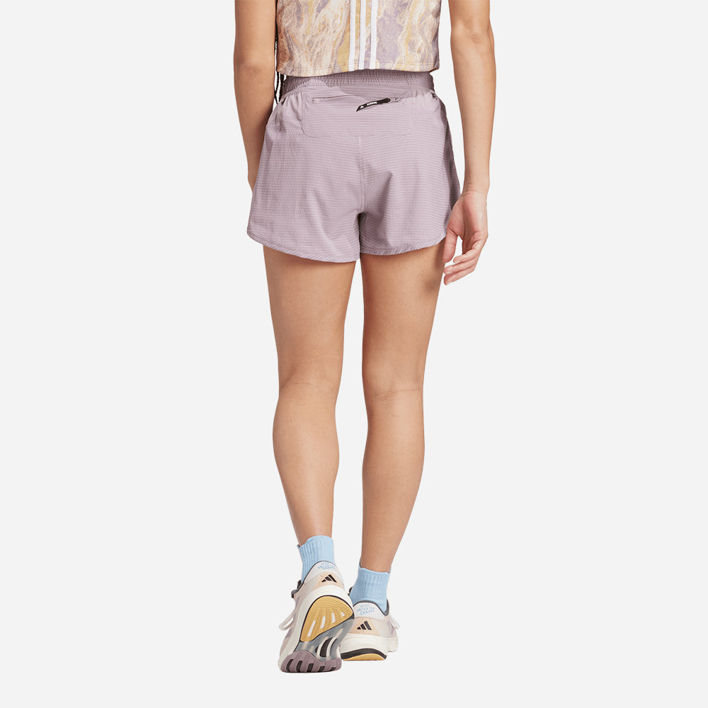 Quần Ngắn Thời Trang Nữ Adidas Move For The Planet - Tím - Supersports Vietnam