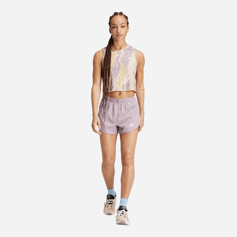 Quần Ngắn Thời Trang Nữ Adidas Move For The Planet - Tím - Supersports Vietnam