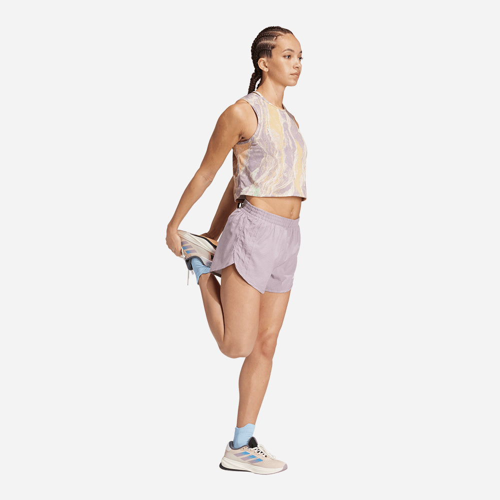Quần Ngắn Thời Trang Nữ Adidas Move For The Planet - Tím - Supersports Vietnam