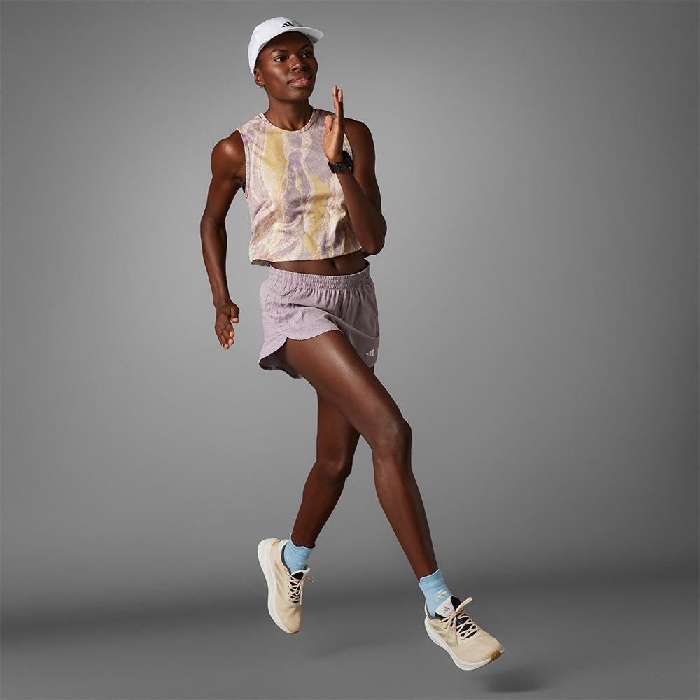 Quần Ngắn Thời Trang Nữ Adidas Move For The Planet - Tím - Supersports Vietnam