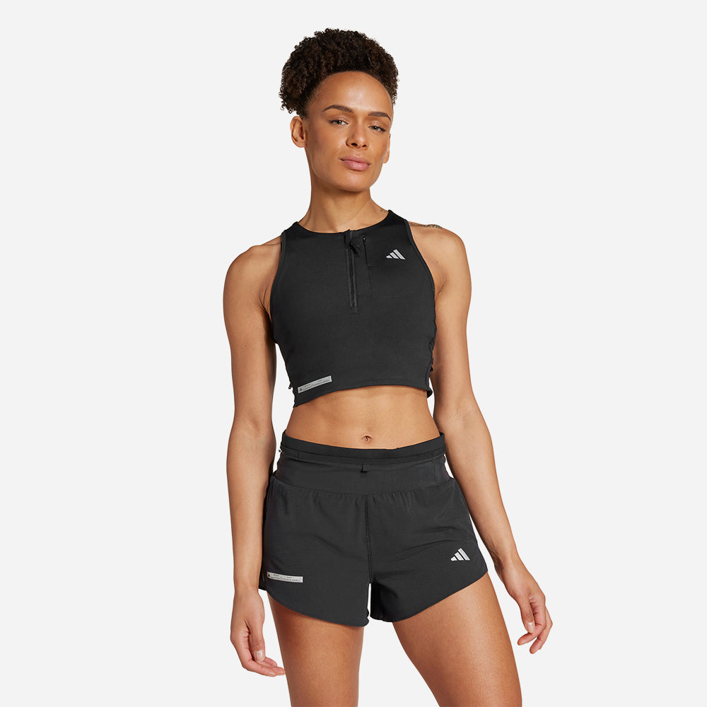 Áo Ba Lỗ Nữ Adidas Ultimate Heat.Rdy - Đen - Supersports Vietnam