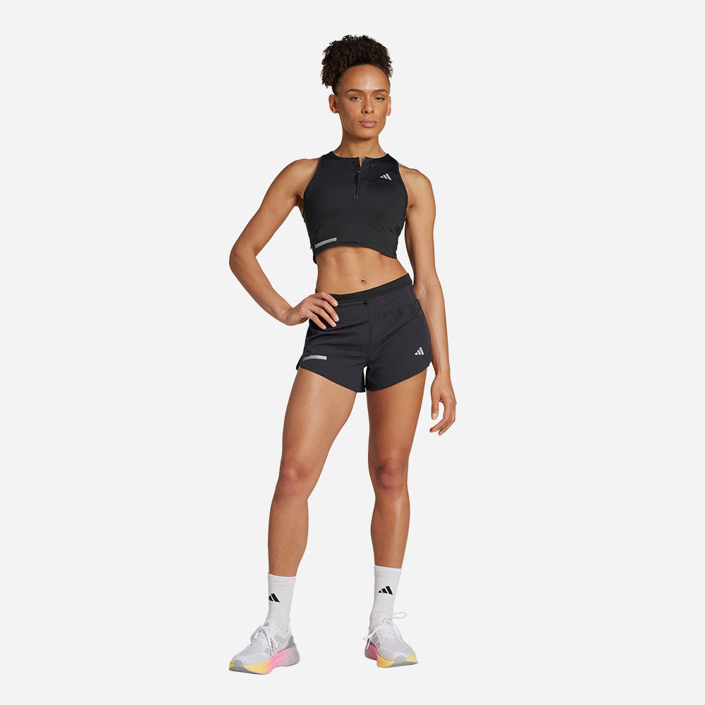 Áo Ba Lỗ Nữ Adidas Ultimate Heat.Rdy - Đen - Supersports Vietnam