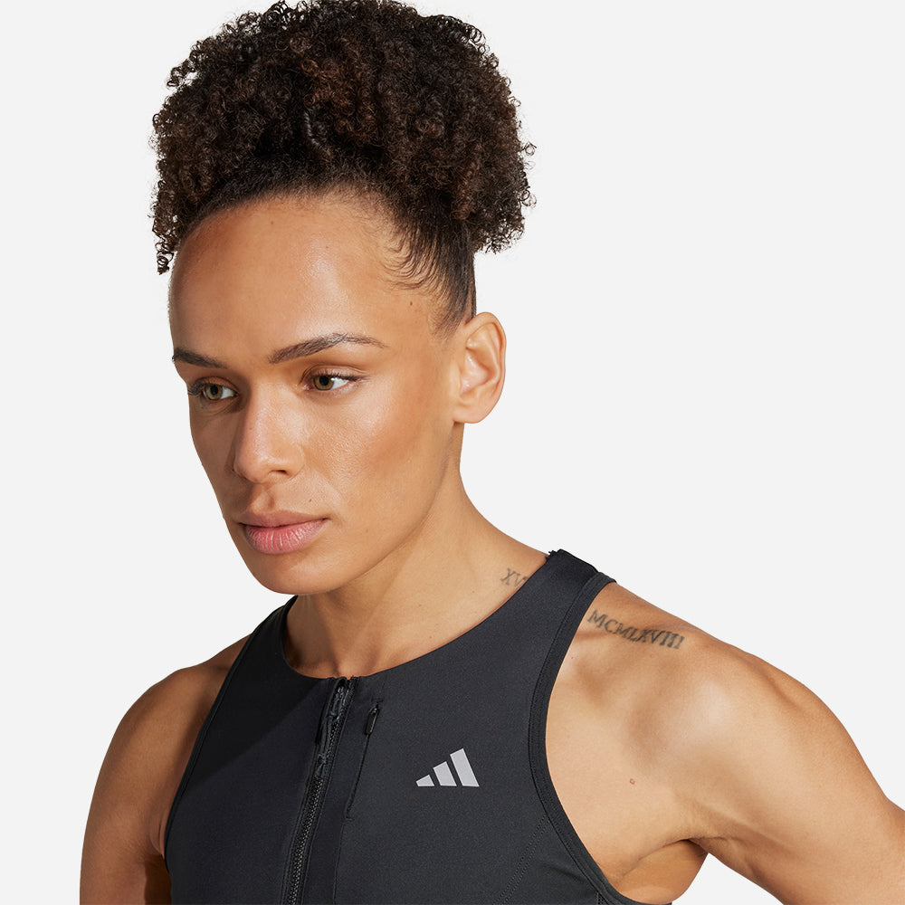 Áo Ba Lỗ Nữ Adidas Ultimate Heat.Rdy - Đen - Supersports Vietnam