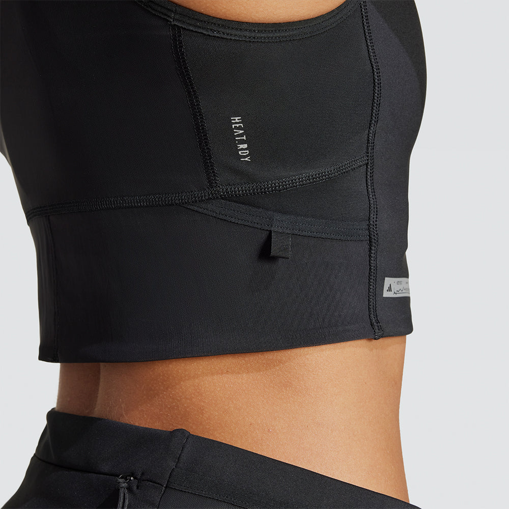 Áo Ba Lỗ Nữ Adidas Ultimate Heat.Rdy - Đen - Supersports Vietnam