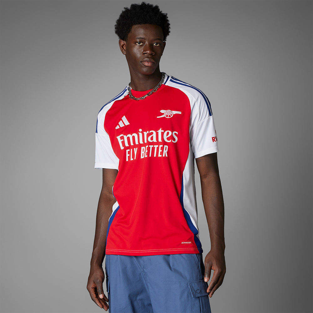 Áo Đá Bóng Nam Adidas Arsenal Sân Nhà 24/25 - Đỏ - Supersports Vietnam