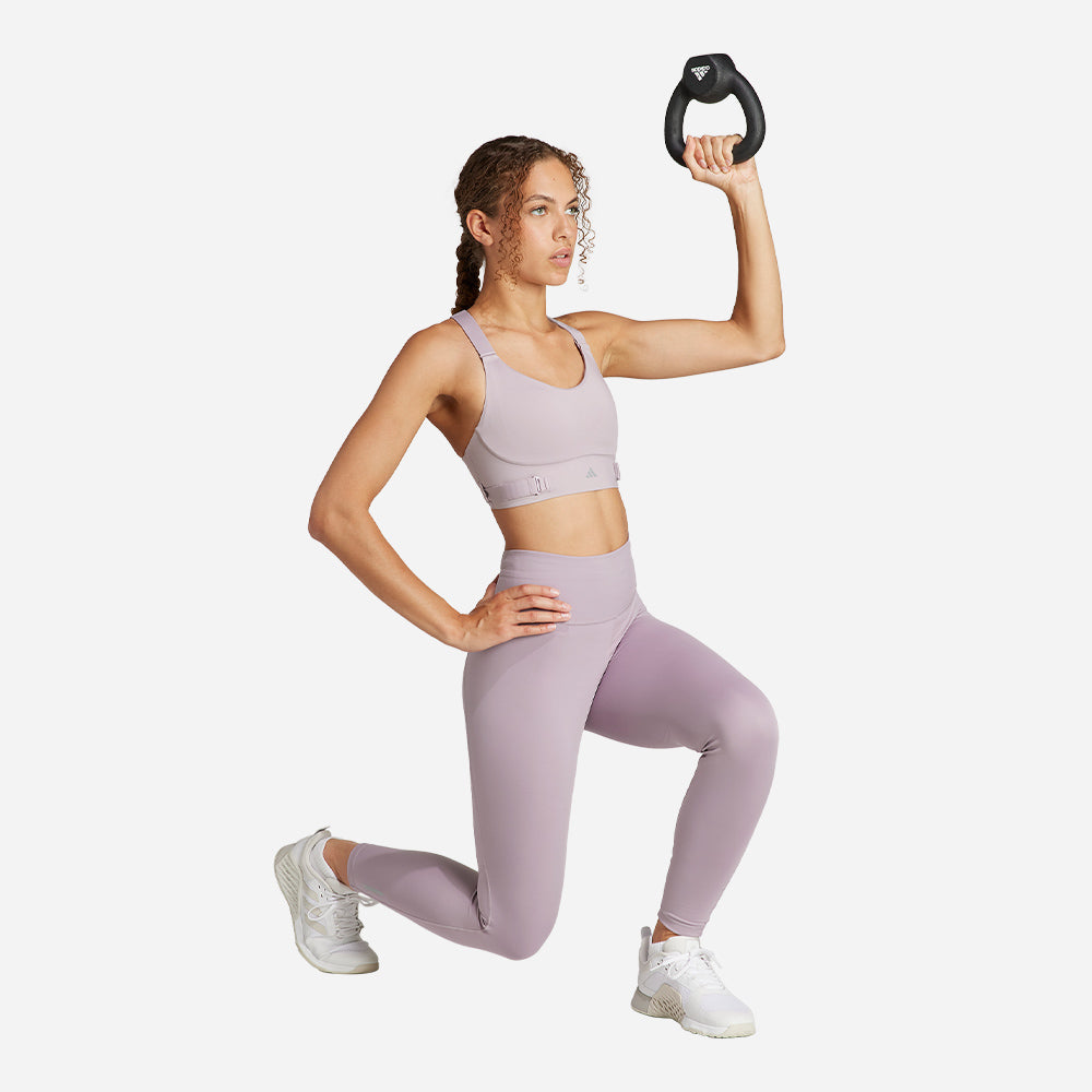 Áo Tập Nữ Adidas Fastim L Hs - Tím - Supersports Vietnam