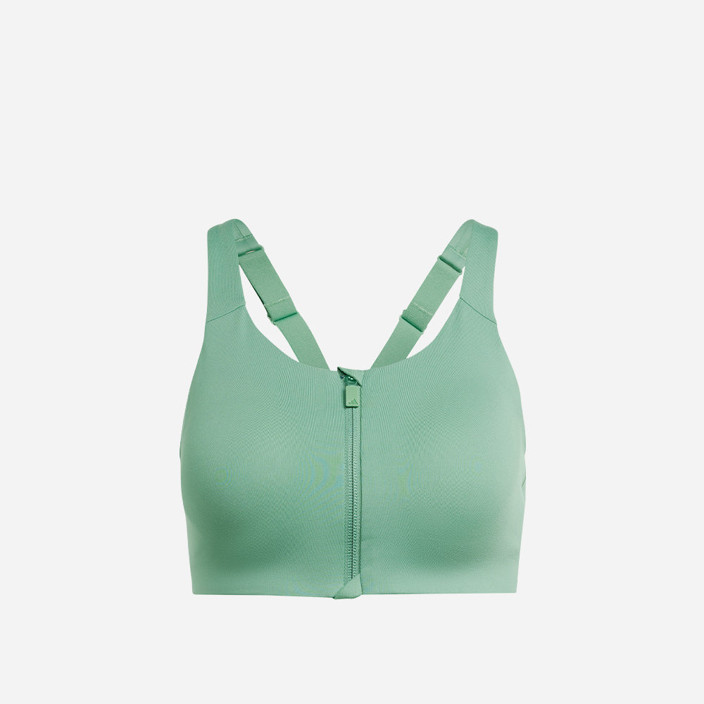 Áo Bra Thể Thao Nữ Adidas Tlrd Impact Lux Zip - Xanh Lá - Supersports Vietnam