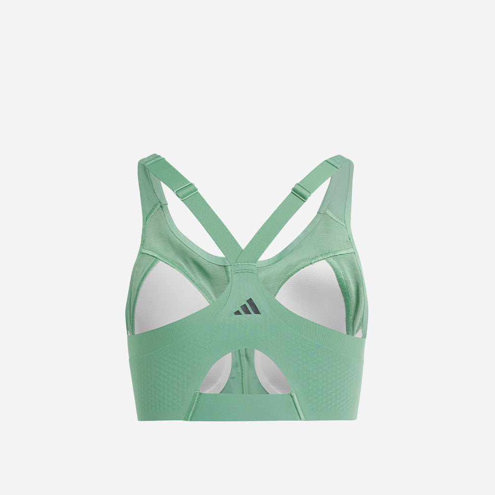 Áo Bra Thể Thao Nữ Adidas Tlrd Impact Lux Zip - Xanh Lá - Supersports Vietnam