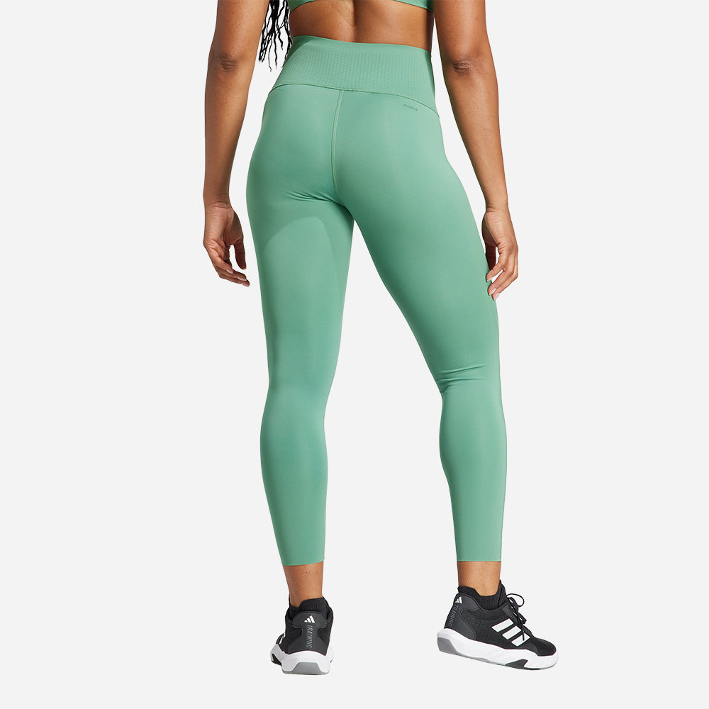 Quần Ôm Nữ Adidas Opme Power - Xanh Lá - Supersports Vietnam