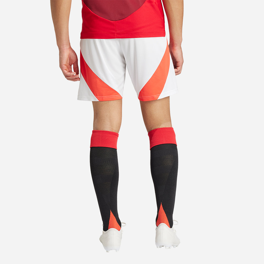 Quần Ngắn Nam Adidas Manchester United 24/25 Home - Trắng - Supersports Vietnam