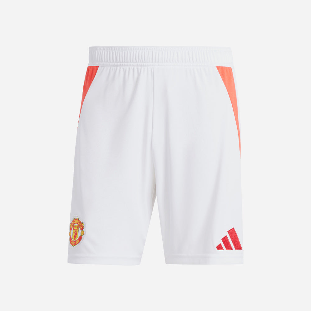 Quần Ngắn Nam Adidas Manchester United 24/25 Home - Trắng - Supersports Vietnam