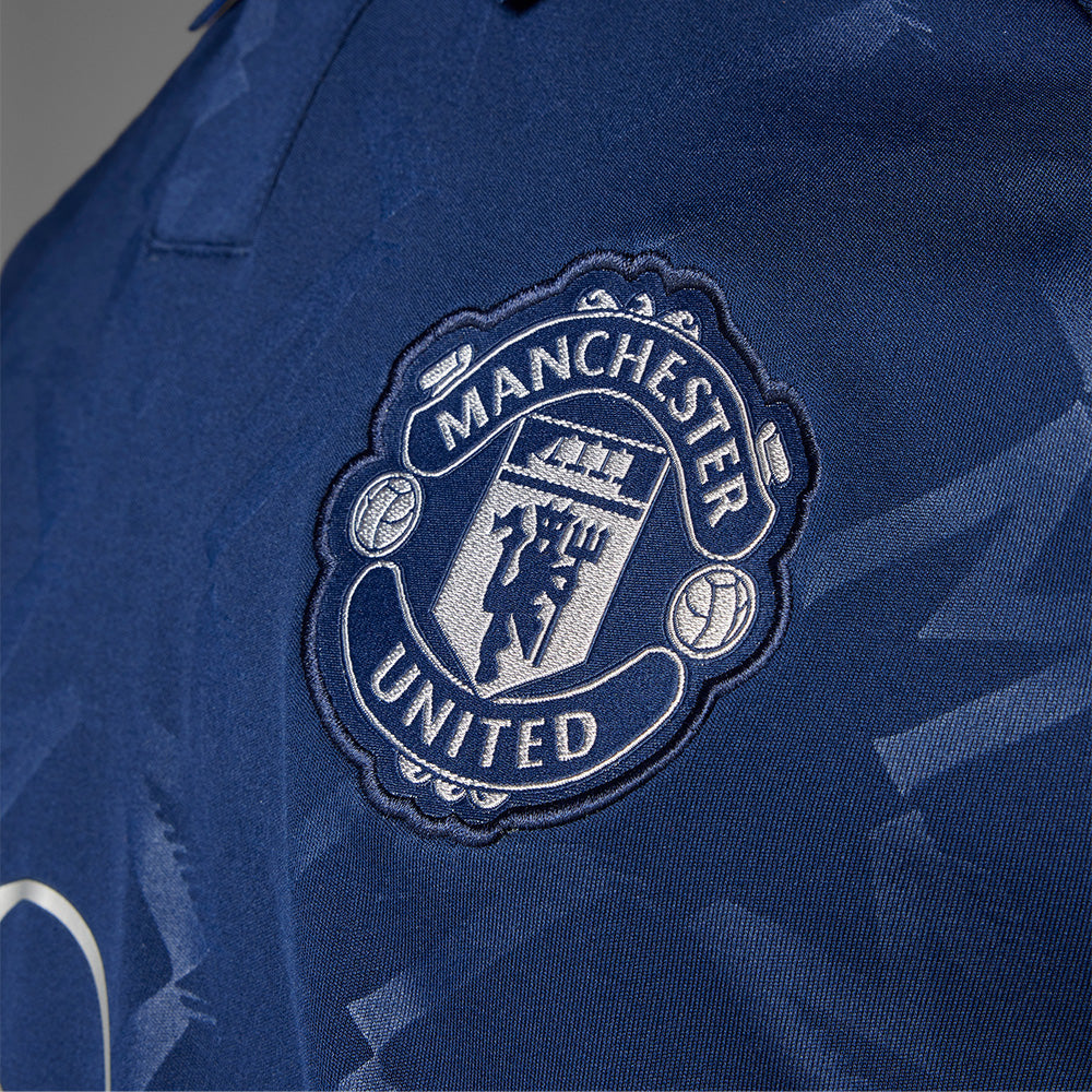 Áo Đá Bóng Nam Adidas Manchester United Sân Khách 24/25 - Xanh Dương - Supersports Vietnam
