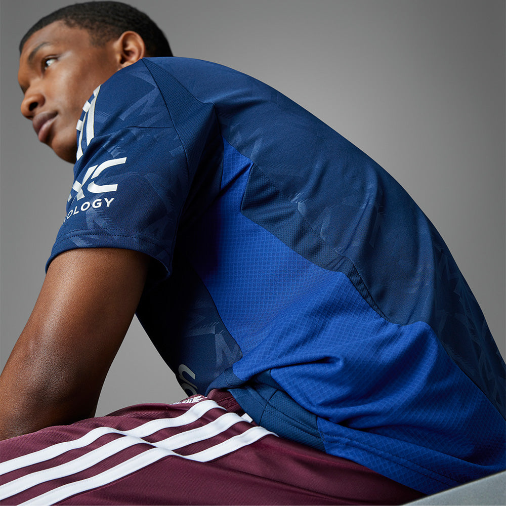 Áo Đá Bóng Nam Adidas Manchester United Sân Khách 24/25 - Xanh Dương - Supersports Vietnam