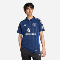 Áo Đá Bóng Nam Adidas Manchester United Sân Khách 24/25 - Xanh Dương - Supersports Vietnam