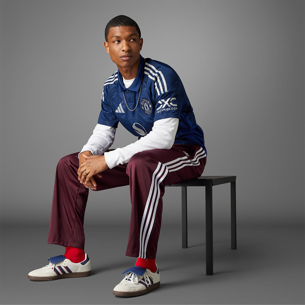 Áo Đá Bóng Nam Adidas Manchester United Sân Khách 24/25 - Xanh Dương - Supersports Vietnam