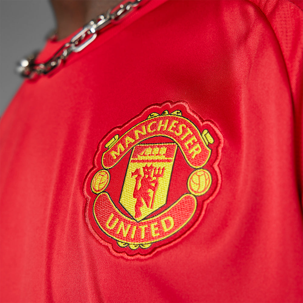 Áo Đá Bóng Nam Adidas Manchester United Sân Nhà 24/25 - Đỏ - Supersports Vietnam