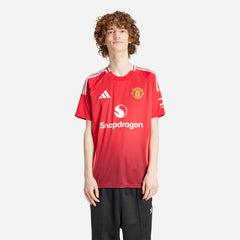 Áo Đá Bóng Nam Adidas Manchester United Sân Nhà 24/25 - Đỏ - Supersports Vietnam