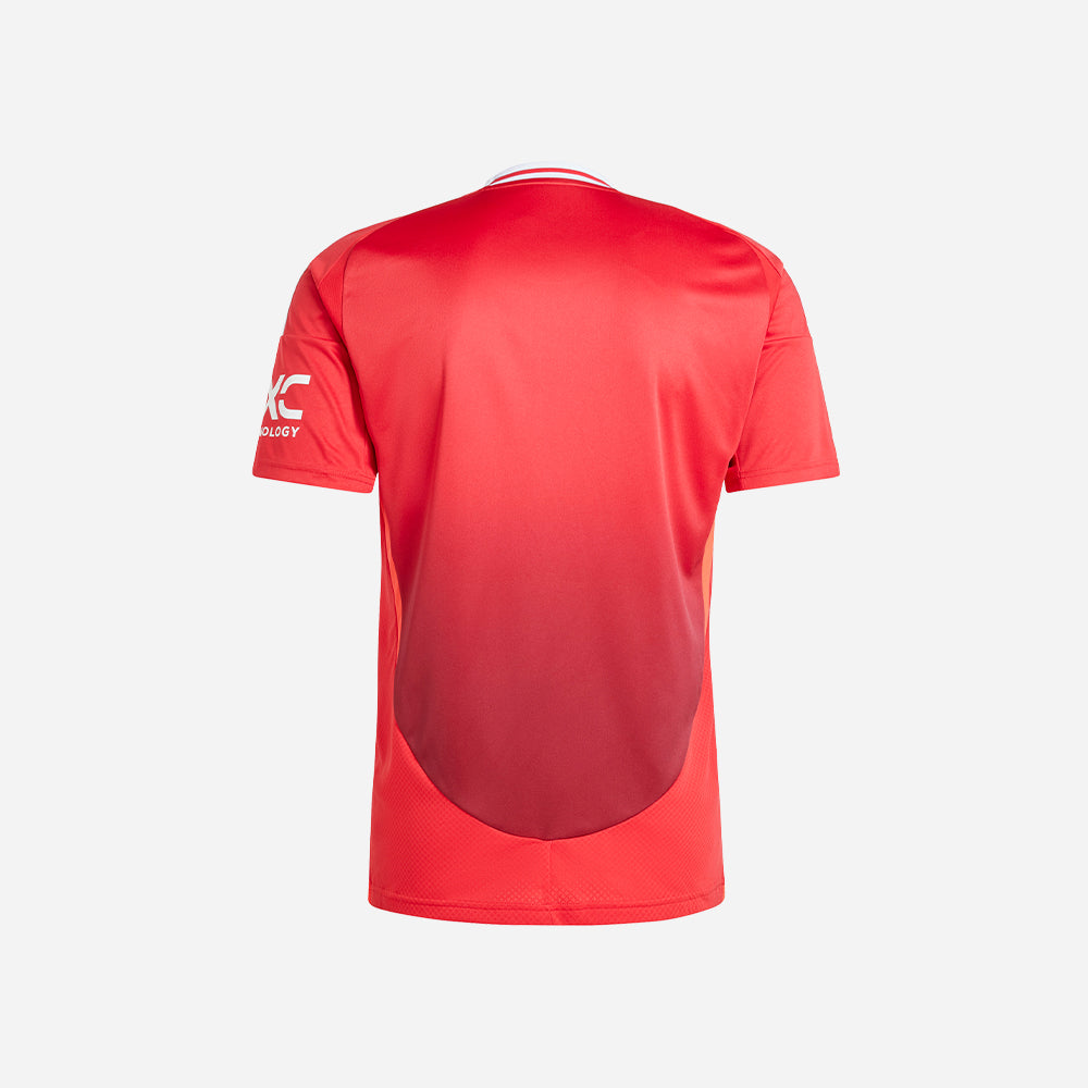 Áo Đá Bóng Nam Adidas Manchester United Sân Nhà 24/25 - Đỏ - Supersports Vietnam