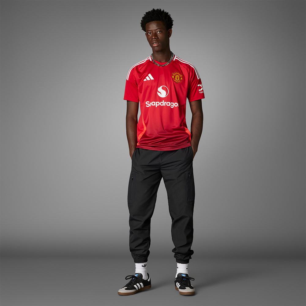 Áo Đá Bóng Nam Adidas Manchester United Sân Nhà 24/25 - Đỏ - Supersports Vietnam
