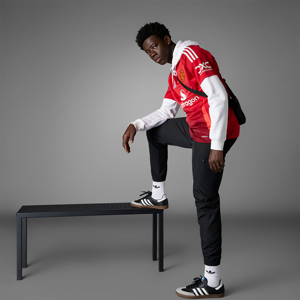 Áo Đá Bóng Nam Adidas Manchester United Sân Nhà 24/25 - Đỏ - Supersports Vietnam