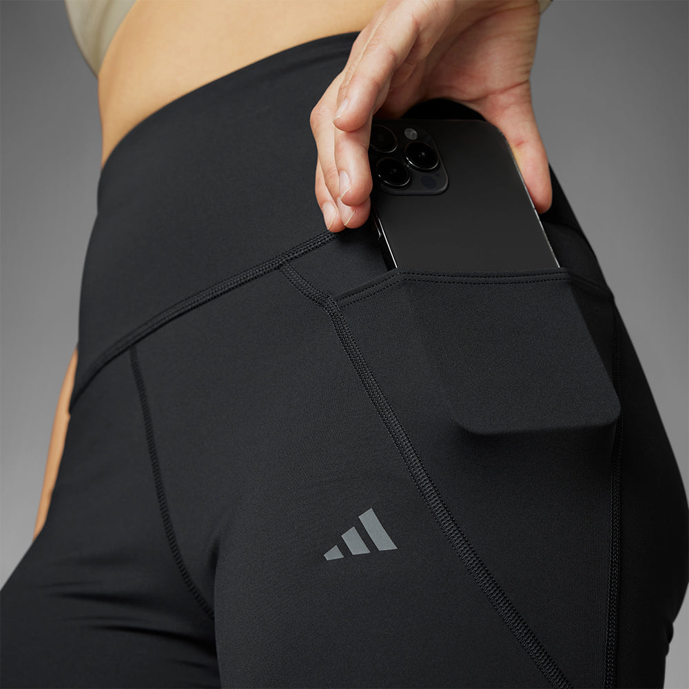 Quần Ôm Nữ Adidas Adizero - Đen - Supersports Vietnam