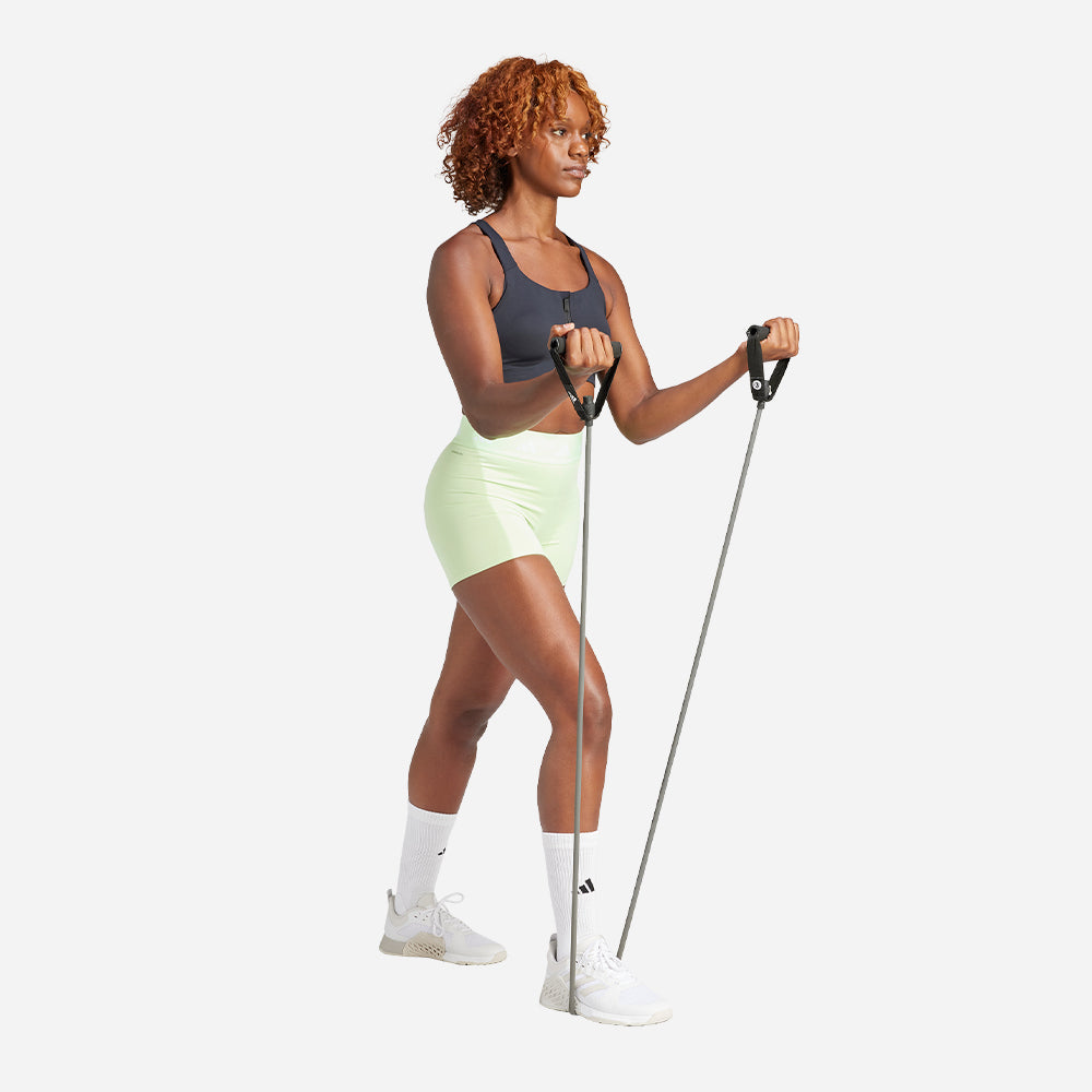 Quần Ôm Nữ Adidas Techfit - Xanh Lá - Supersports Vietnam