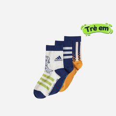 Vớ Thể Thao Trẻ Em Adidas Star Wars Young Jedi (3 Đôi) - Nhiều Màu - Supersports Vietnam