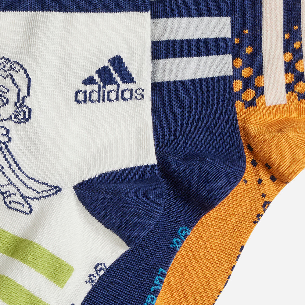 Vớ Thể Thao Trẻ Em Adidas Star Wars Young Jedi (3 Đôi) - Nhiều Màu - Supersports Vietnam