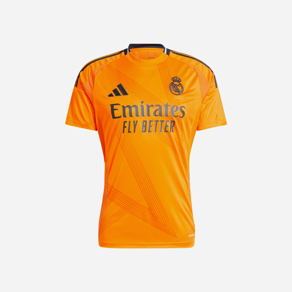 Áo Đá Bóng Nam Adidas Real Madrid Sân Khách 24/25 - Cam - Supersports Vietnam