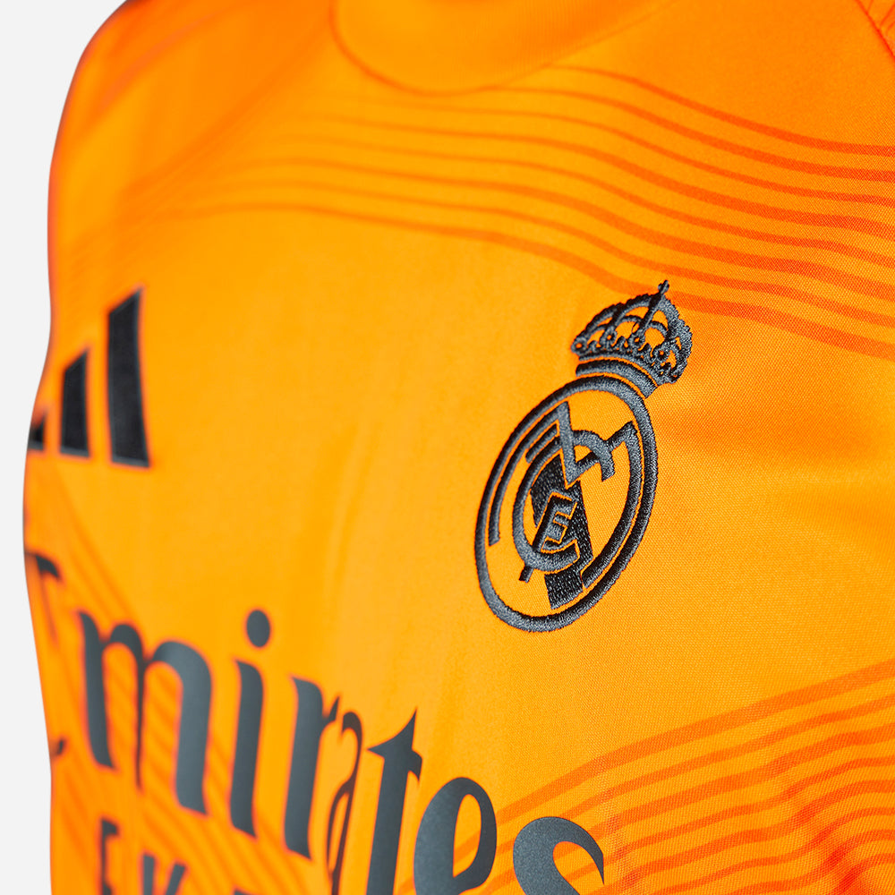 Áo Đá Bóng Nam Adidas Real Madrid Sân Khách 24/25 - Cam - Supersports Vietnam