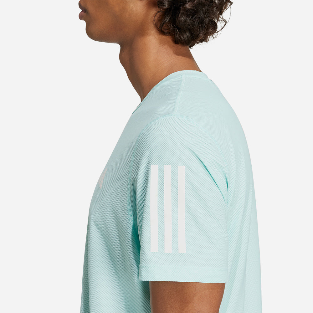 Áo Thun Nam Adidas Own The Run - Xanh Mint - Supersports Vietnam