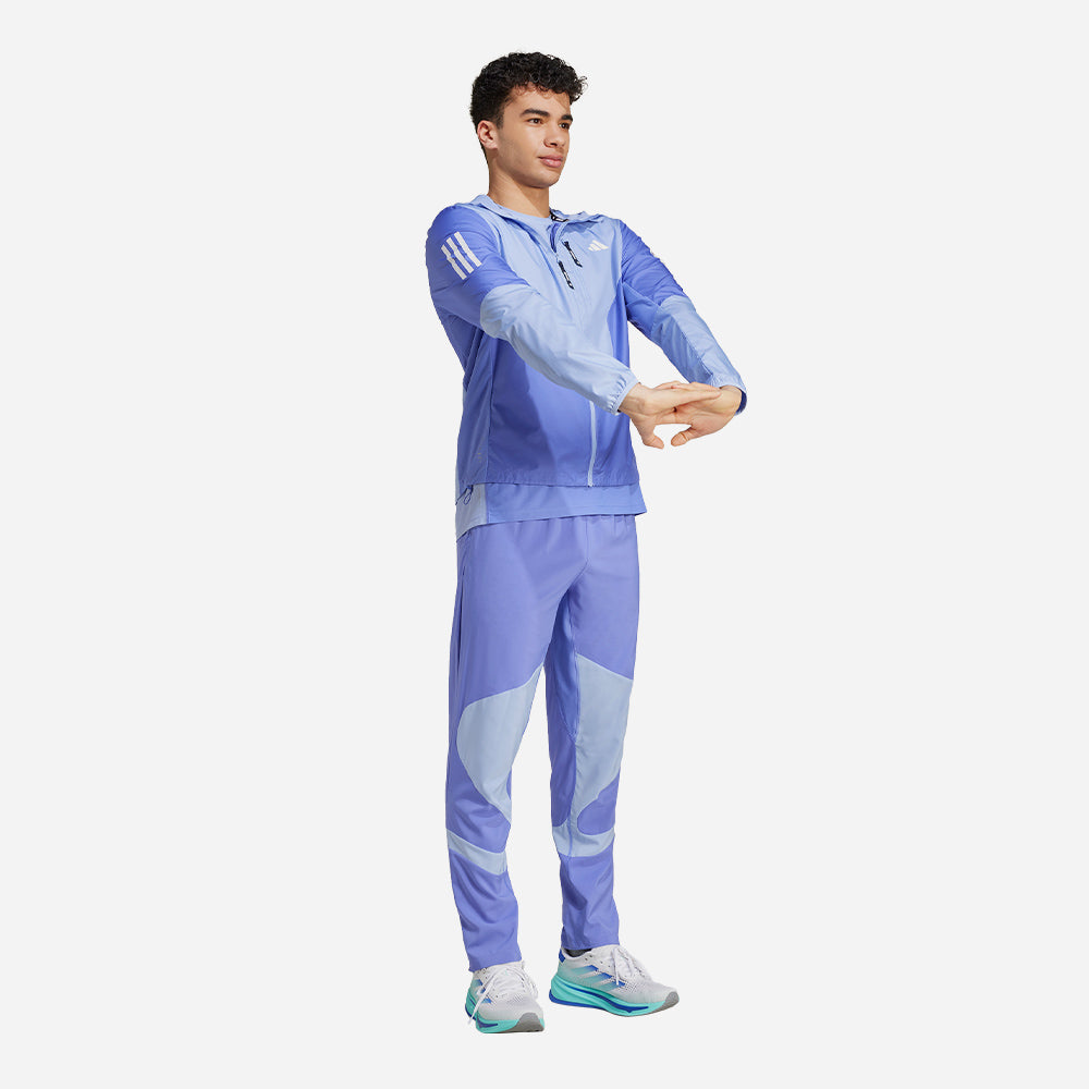 Quần Dài Nam Adidas Own The Run Aeroready - Xanh Dương - Supersports Vietnam